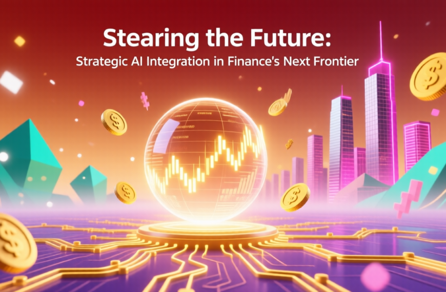 Steering the Future: Strategic AI Integration in Finance's Next Frontier