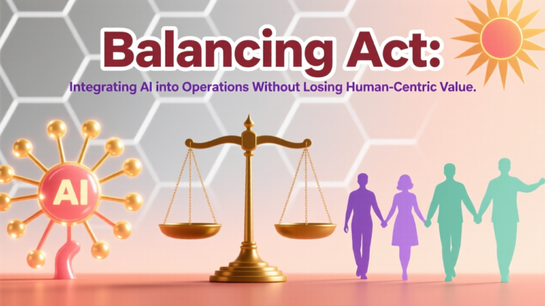 Balancing Act: Integrating AI into Operations Without Losing Human-Centric Value