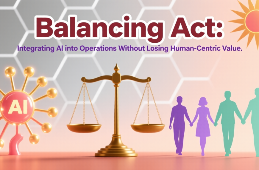 Balancing Act: Integrating AI into Operations Without Losing Human-Centric Value