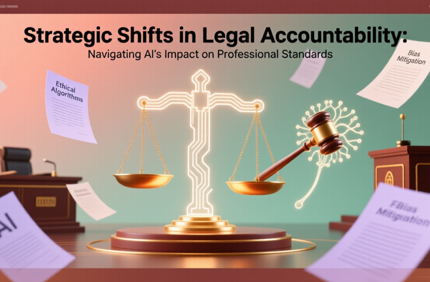 Strategic Shifts in Legal Accountability: Navigating AI's Impact on Professional Standards
