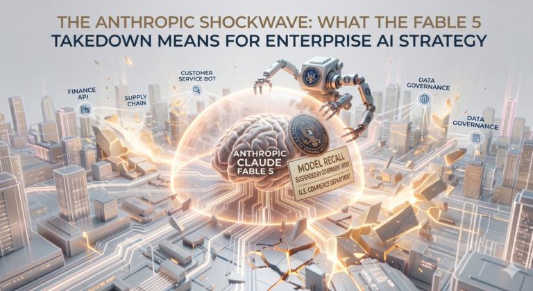 The Anthropic Shockwave: What the Fable and Mythos Takedown Means for Enterprise AI Strategy